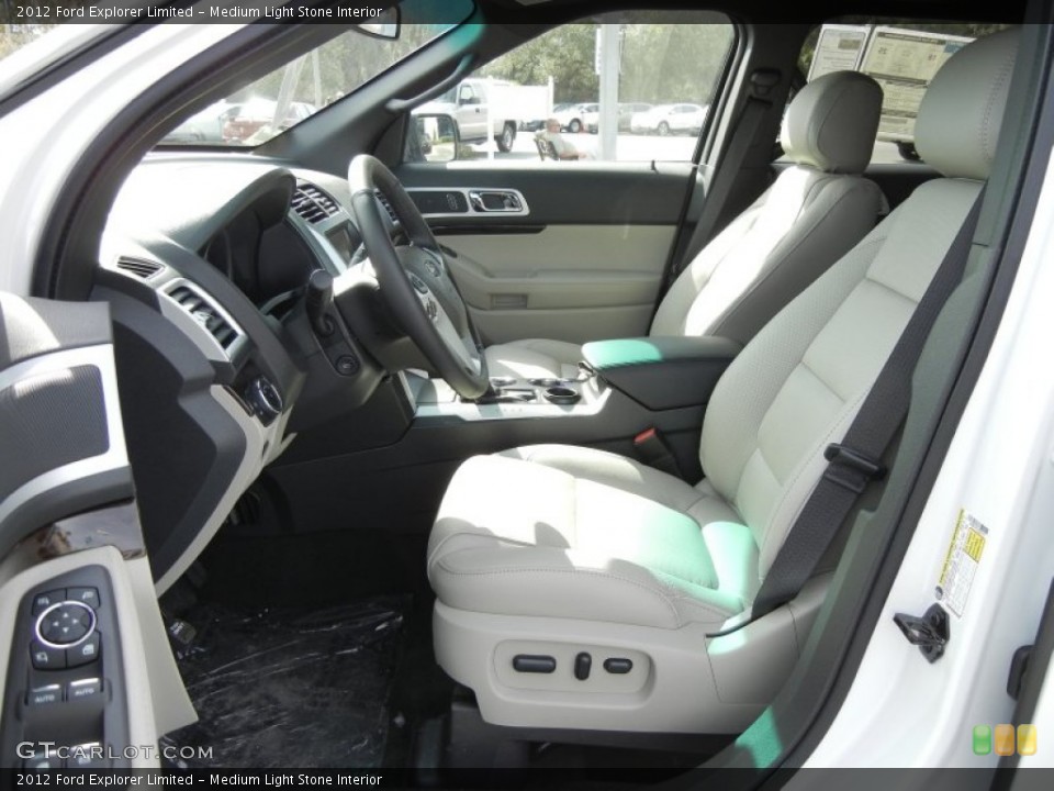 Medium Light Stone Interior Photo for the 2012 Ford Explorer Limited #60161768