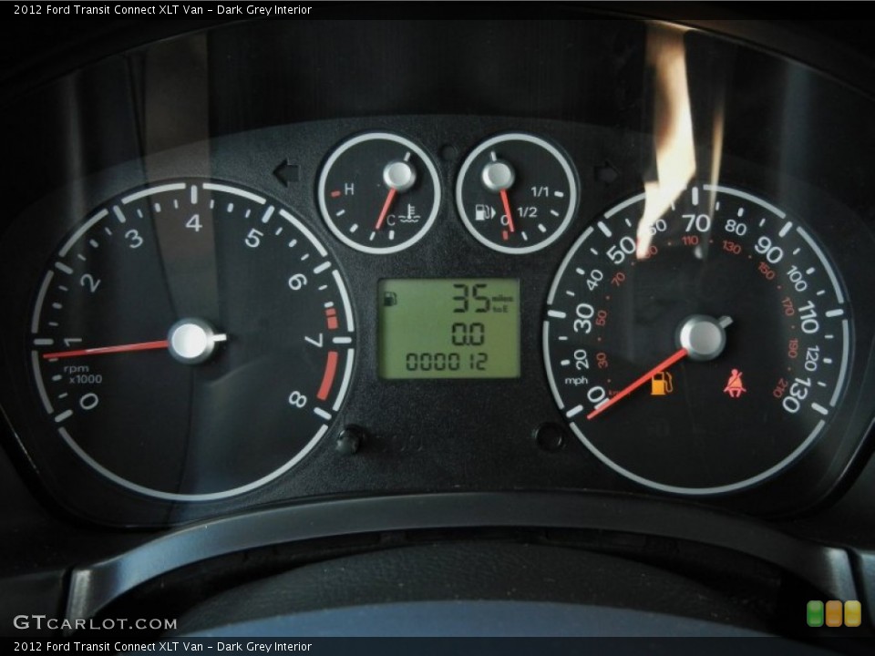 Dark Grey Interior Gauges for the 2012 Ford Transit Connect XLT Van #60162087