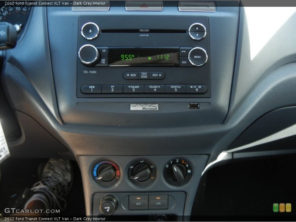Dark Grey Interior Controls for the 2012 Ford Transit Connect XLT Van #60162146