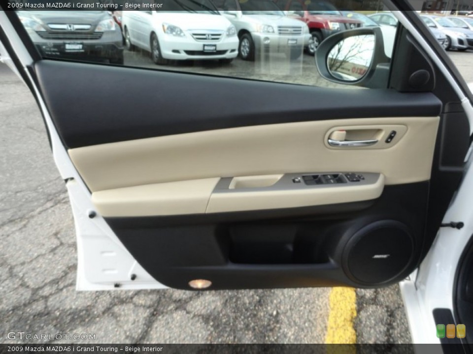 Beige Interior Door Panel for the 2009 Mazda MAZDA6 i Grand Touring #60162684