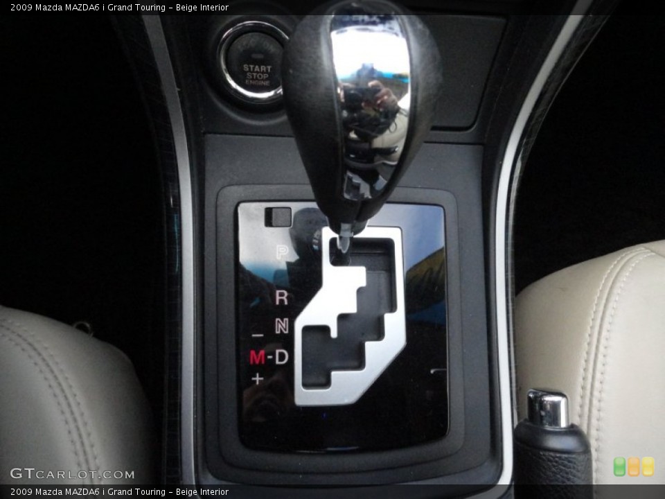 Beige Interior Transmission for the 2009 Mazda MAZDA6 i Grand Touring #60162819