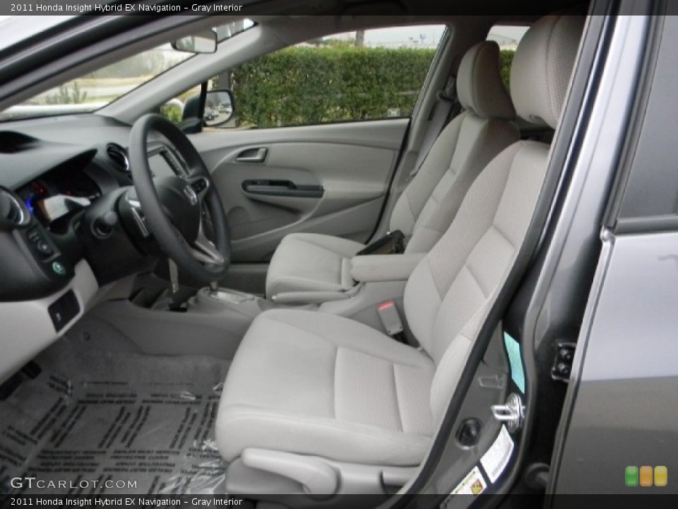 Gray Interior Photo for the 2011 Honda Insight Hybrid EX Navigation #60164151