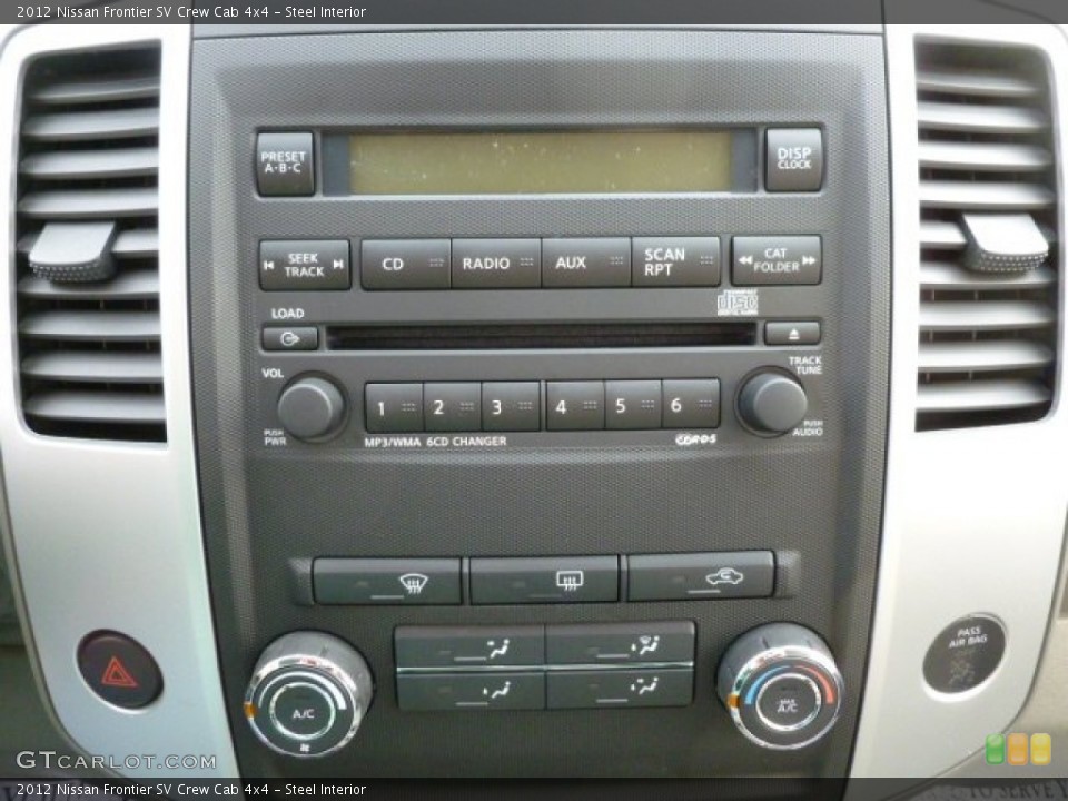 Steel Interior Controls for the 2012 Nissan Frontier SV Crew Cab 4x4 #60165207