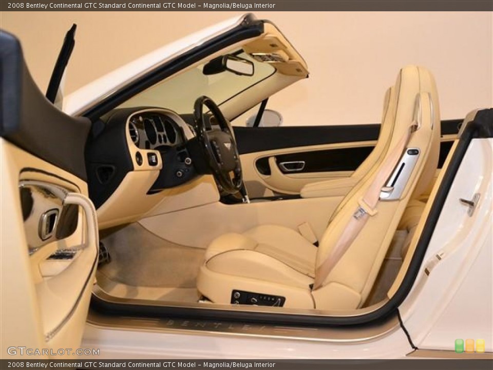 Magnolia/Beluga Interior Photo for the 2008 Bentley Continental GTC  #60167286