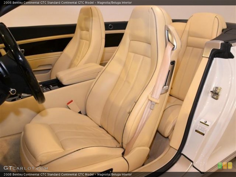 Magnolia/Beluga Interior Front Seat for the 2008 Bentley Continental GTC  #60167292