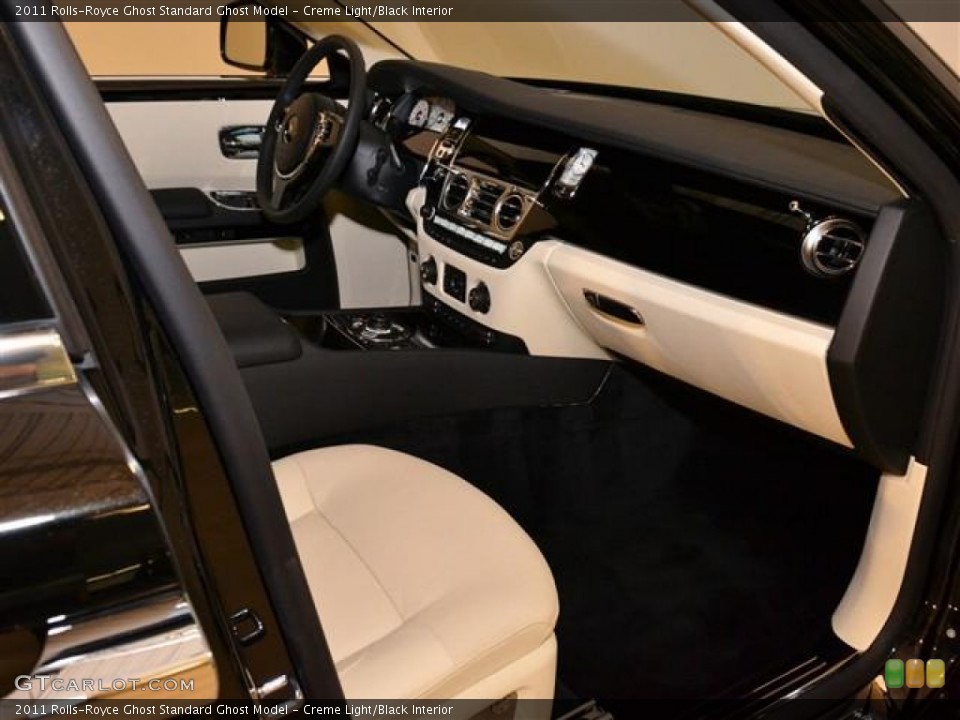 Creme Light/Black Interior Dashboard for the 2011 Rolls-Royce Ghost  #60167694