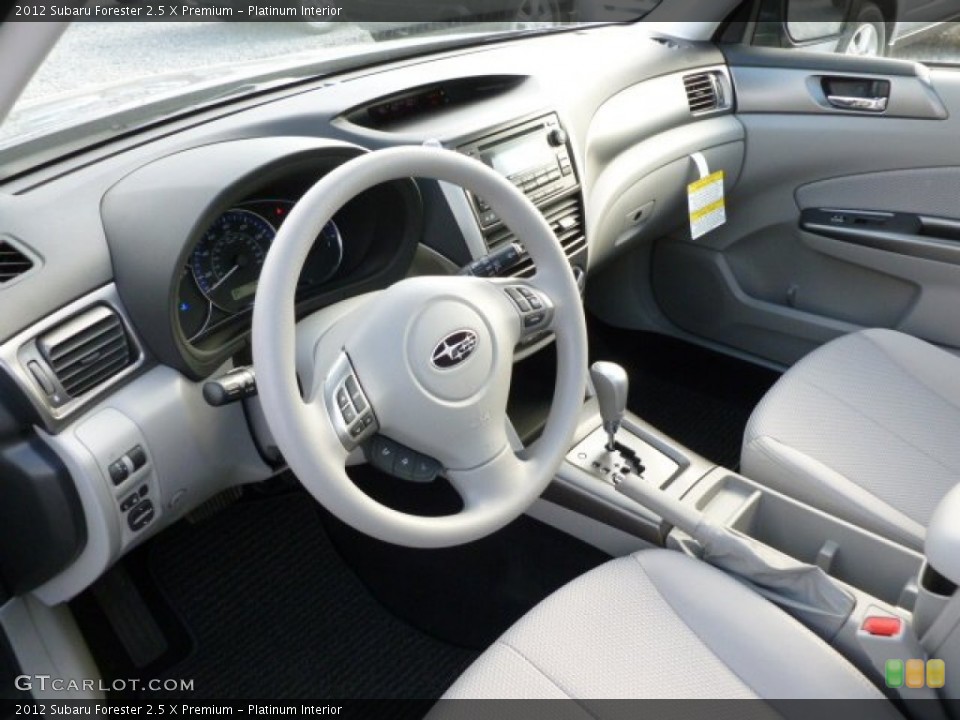 Platinum Interior Prime Interior for the 2012 Subaru Forester 2.5 X Premium #60167739