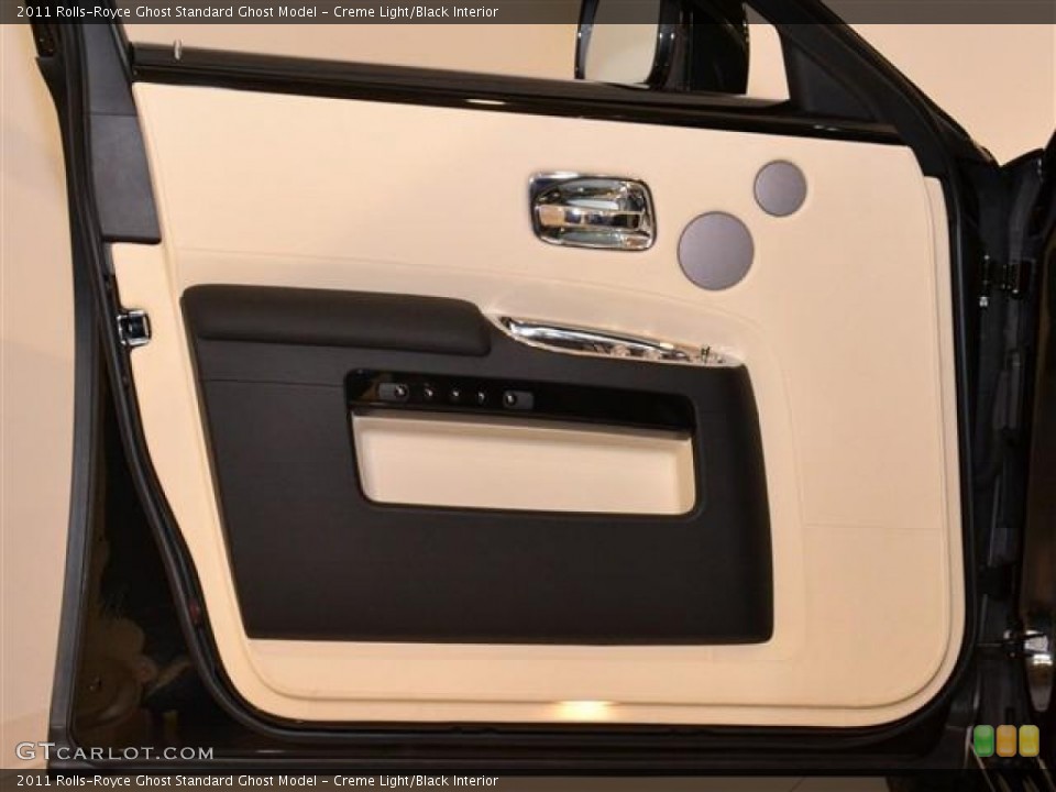 Creme Light/Black Interior Door Panel for the 2011 Rolls-Royce Ghost  #60167782