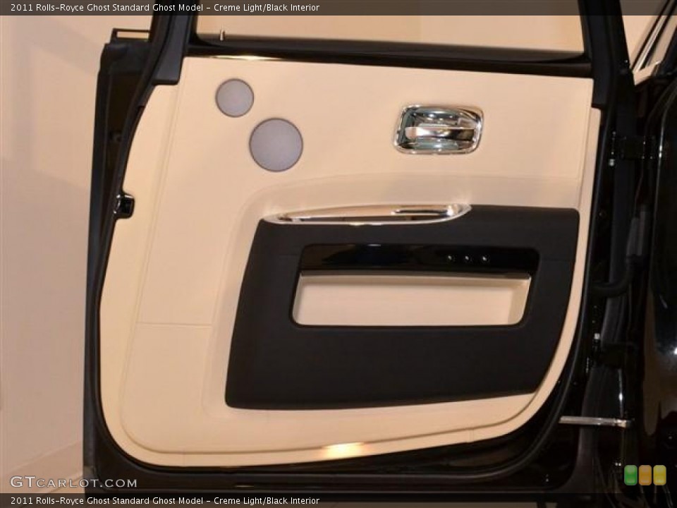 Creme Light/Black Interior Door Panel for the 2011 Rolls-Royce Ghost  #60167801
