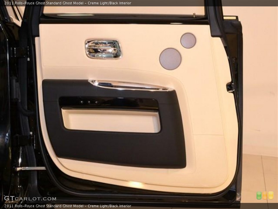 Creme Light/Black Interior Door Panel for the 2011 Rolls-Royce Ghost  #60167811