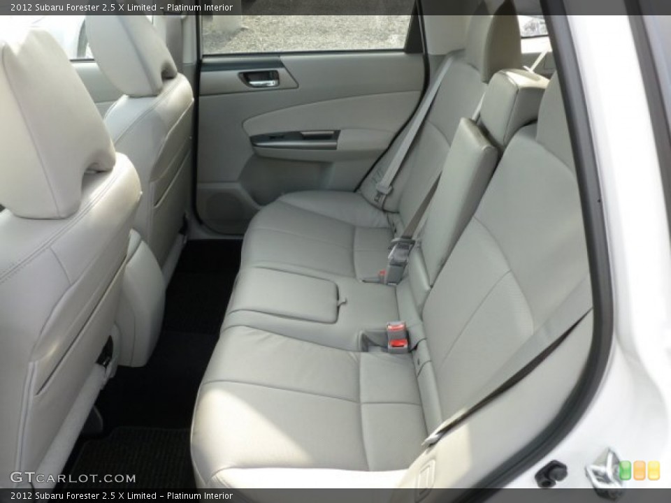 Platinum Interior Rear Seat for the 2012 Subaru Forester 2.5 X Limited #60167886