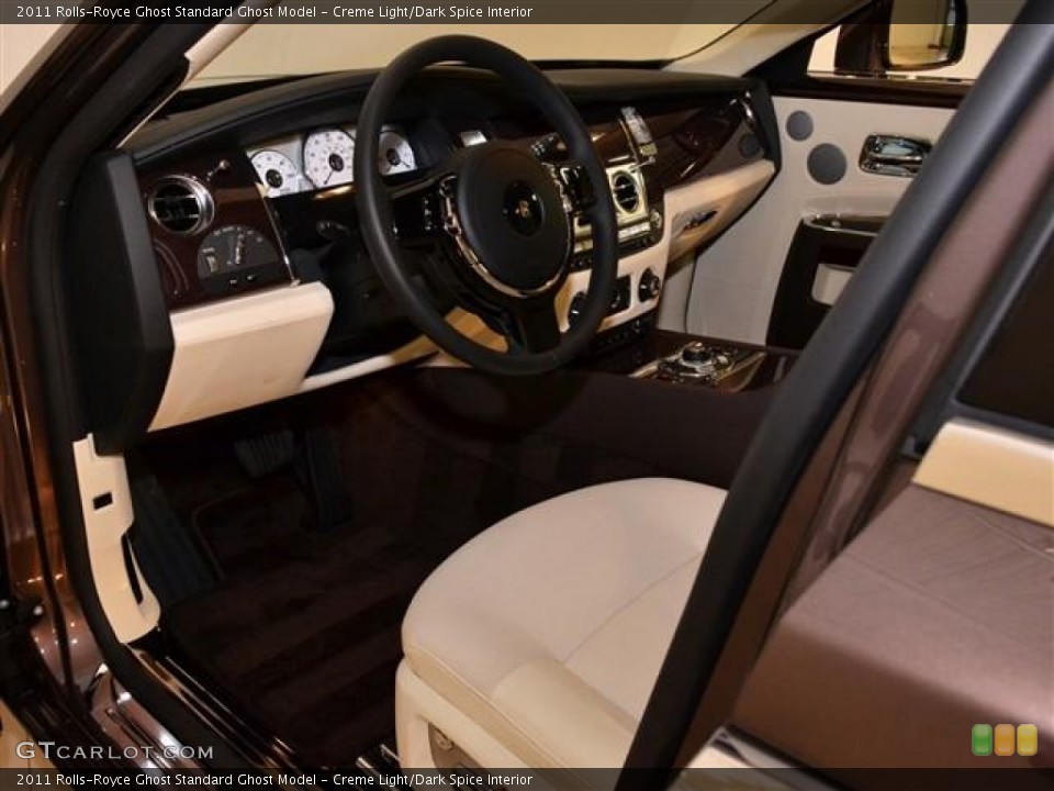 Creme Light/Dark Spice Interior Photo for the 2011 Rolls-Royce Ghost  #60168210