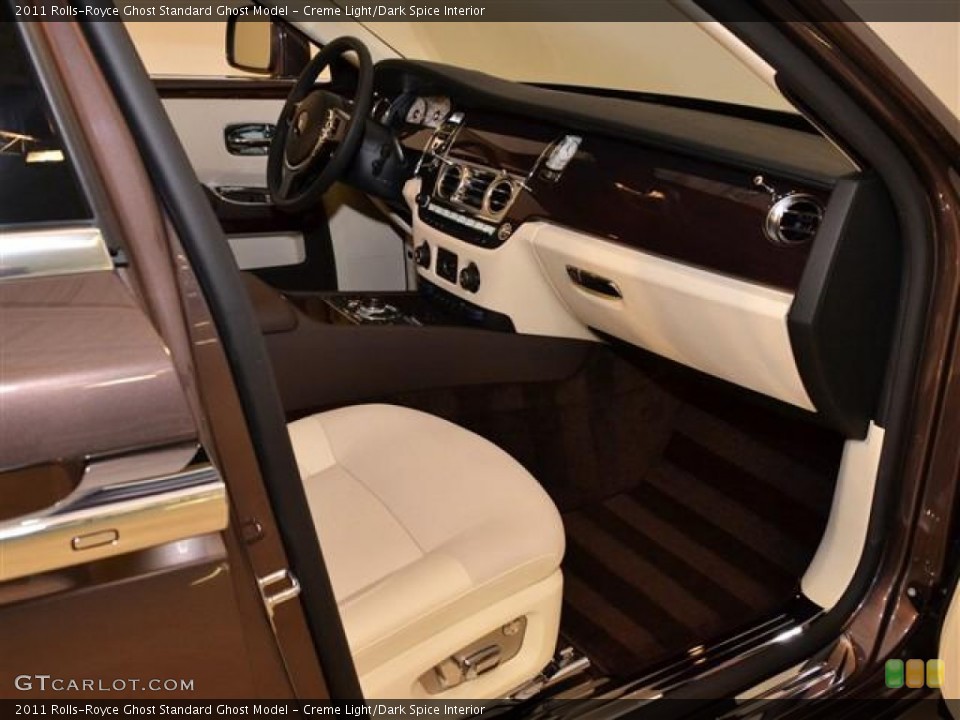 Creme Light/Dark Spice Interior Dashboard for the 2011 Rolls-Royce Ghost  #60168246