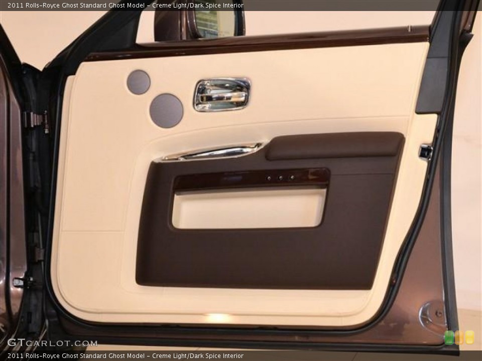 Creme Light/Dark Spice Interior Door Panel for the 2011 Rolls-Royce Ghost  #60168327