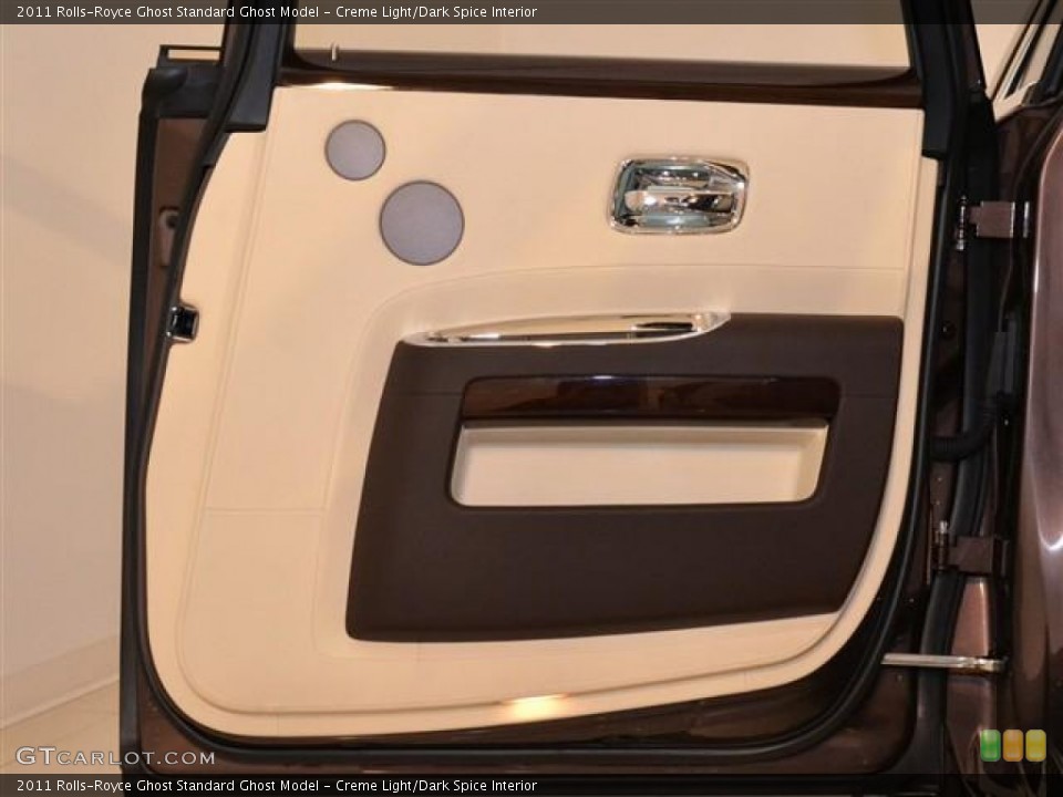 Creme Light/Dark Spice Interior Door Panel for the 2011 Rolls-Royce Ghost  #60168336