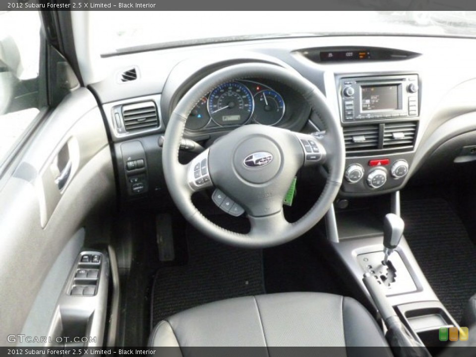 Black Interior Photo for the 2012 Subaru Forester 2.5 X Limited #60168408