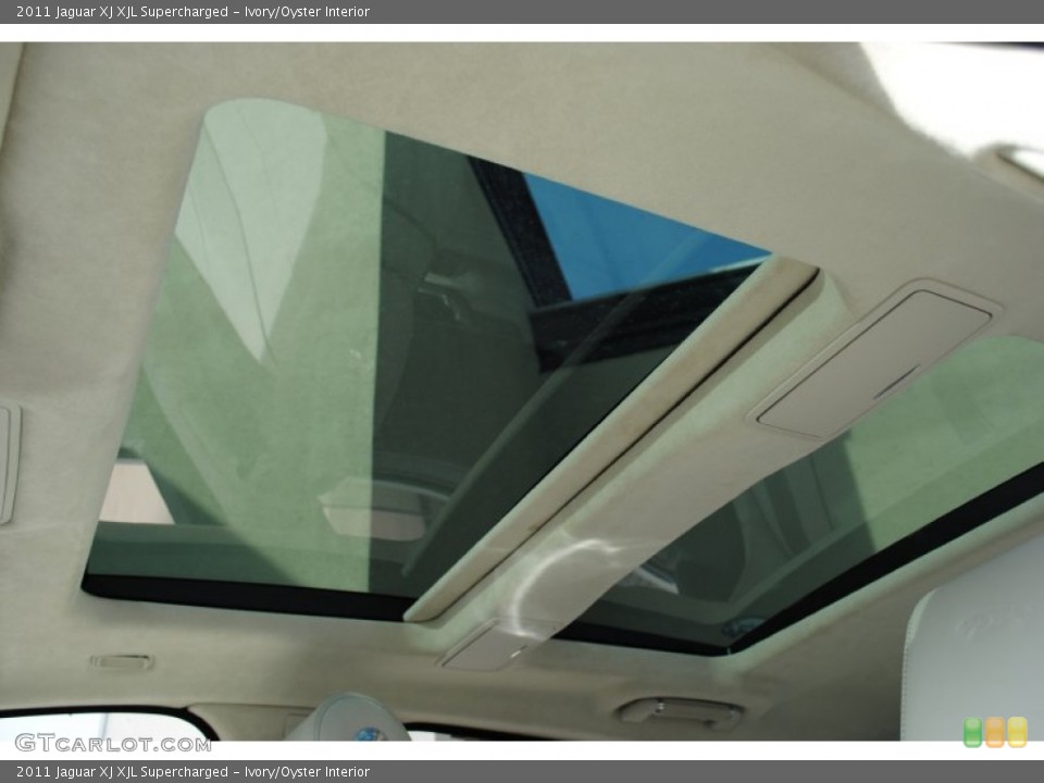 Ivory/Oyster Interior Sunroof for the 2011 Jaguar XJ XJL Supercharged #60169173