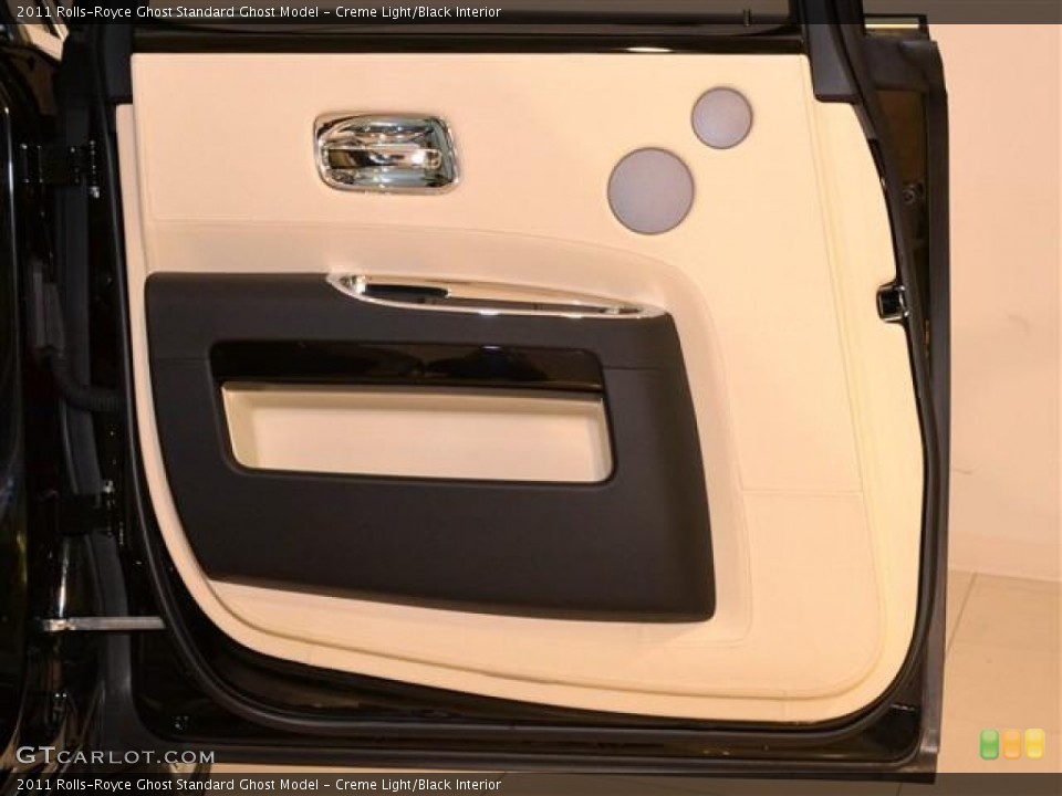 Creme Light/Black Interior Door Panel for the 2011 Rolls-Royce Ghost  #60169353