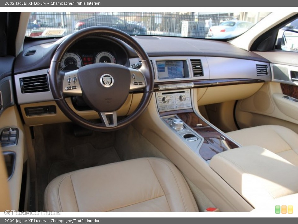 Champagne/Truffle Interior Prime Interior for the 2009 Jaguar XF Luxury #60169443