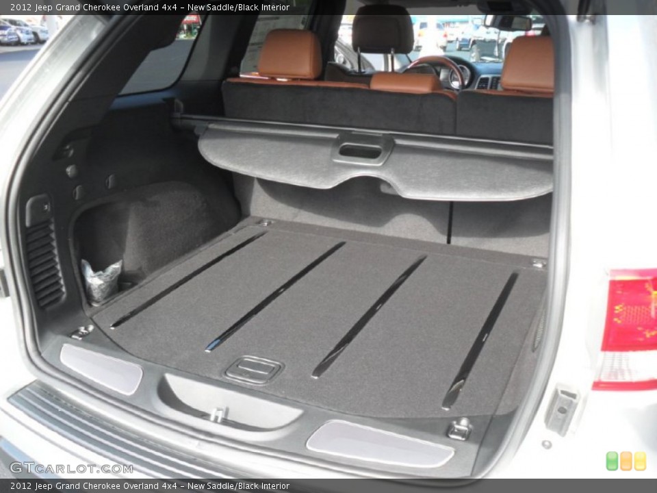 New Saddle/Black Interior Trunk for the 2012 Jeep Grand Cherokee Overland 4x4 #60173598