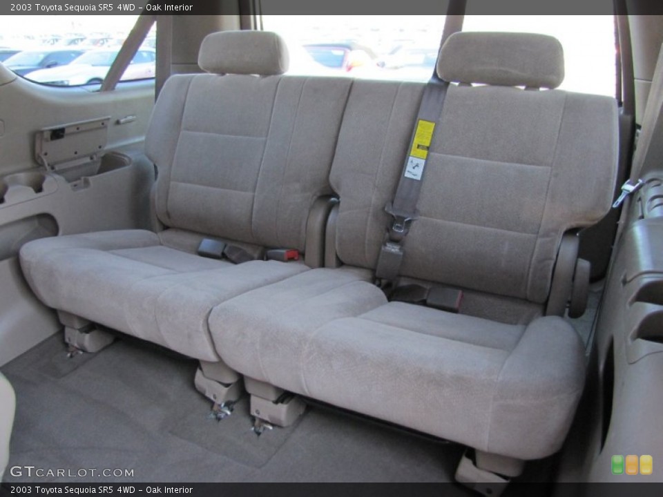 Oak Interior Rear Seat for the 2003 Toyota Sequoia SR5 4WD #60176343