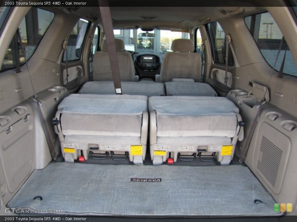 Oak Interior Trunk for the 2003 Toyota Sequoia SR5 4WD #60176349