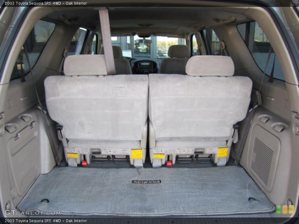 Oak Interior Trunk for the 2003 Toyota Sequoia SR5 4WD #60176352