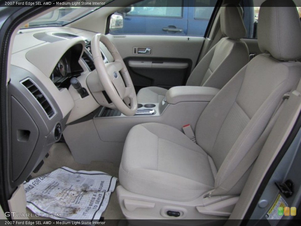 Medium Light Stone Interior Photo for the 2007 Ford Edge SEL AWD #60176595