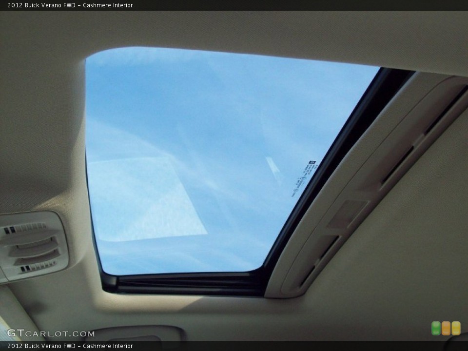Cashmere Interior Sunroof for the 2012 Buick Verano FWD #60178788
