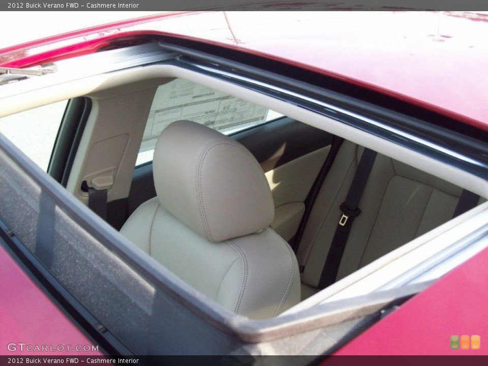 Cashmere Interior Sunroof for the 2012 Buick Verano FWD #60178791