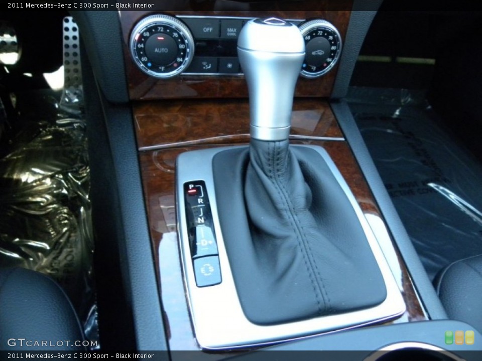 Black Interior Transmission for the 2011 Mercedes-Benz C 300 Sport #60180462