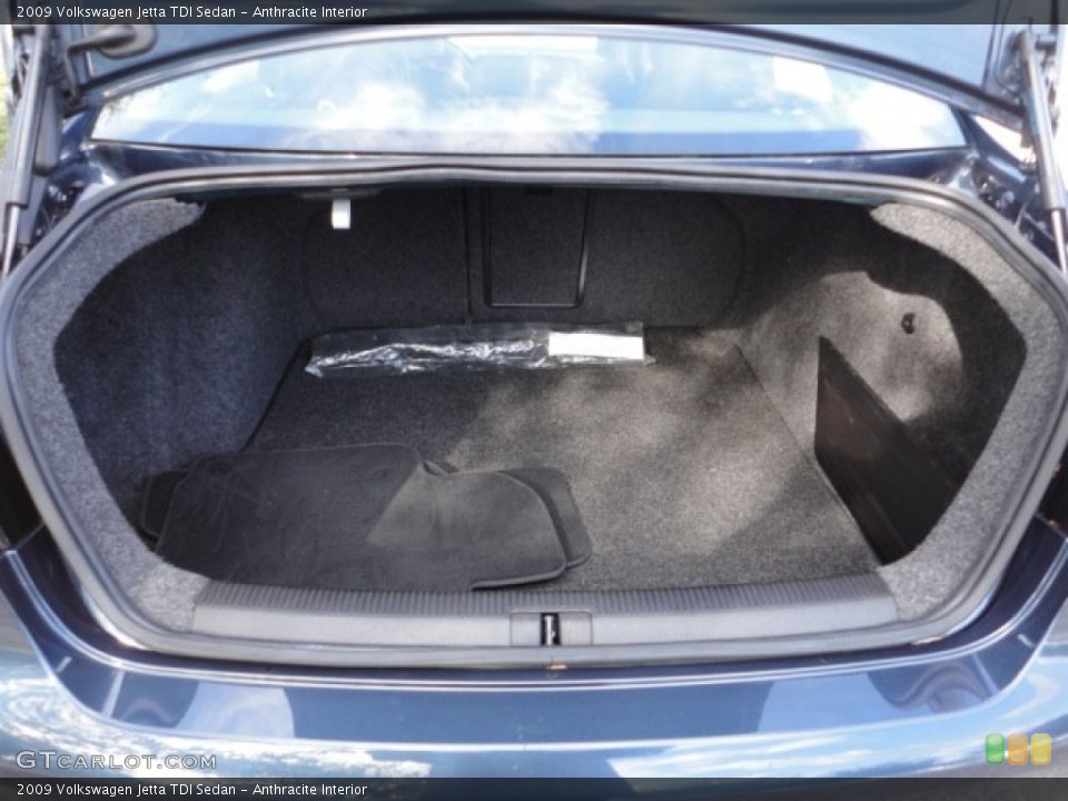 Anthracite Interior Trunk for the 2009 Volkswagen Jetta TDI Sedan #60186258