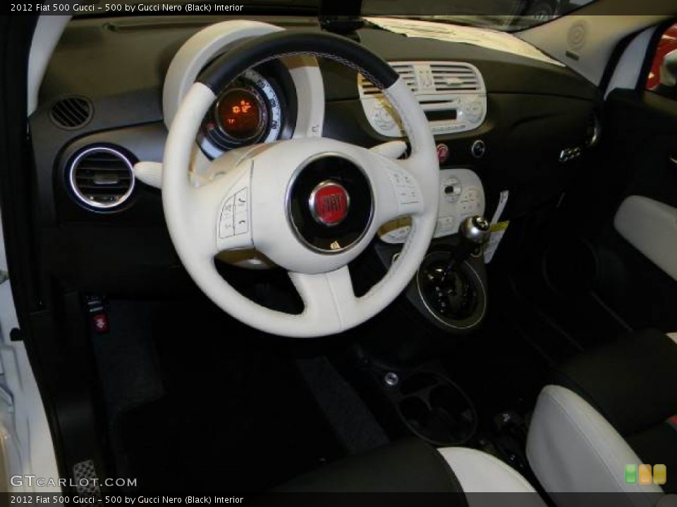 500 by Gucci Nero (Black) Interior Dashboard for the 2012 Fiat 500 Gucci #60190551