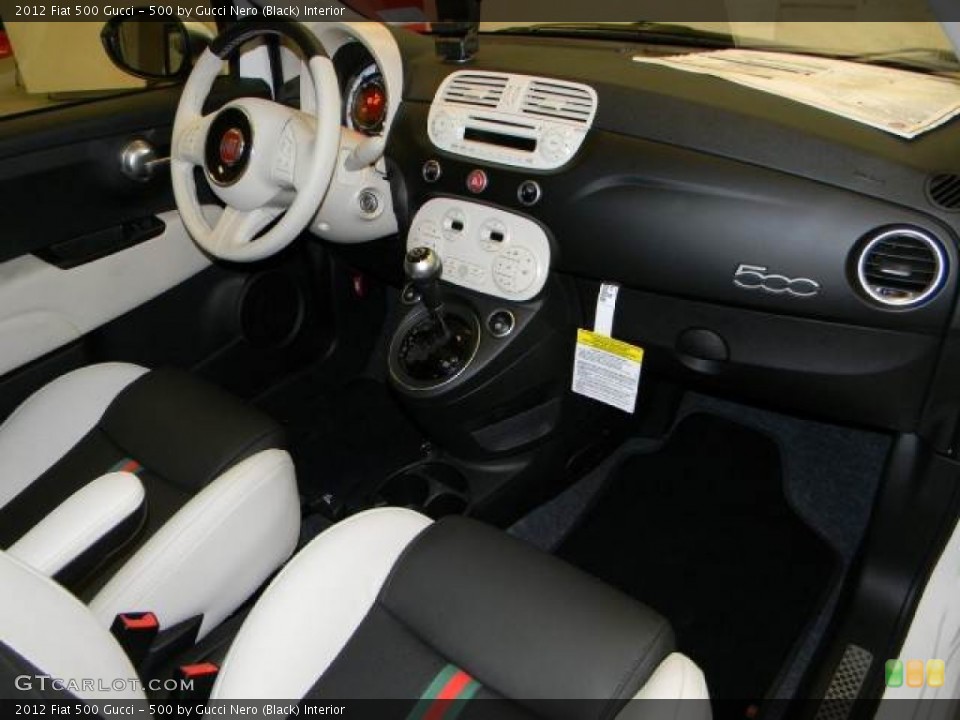 500 by Gucci Nero (Black) Interior Dashboard for the 2012 Fiat 500 Gucci #60190572