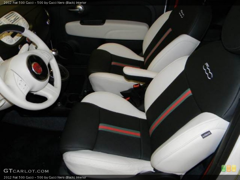 500 by Gucci Nero (Black) Interior Photo for the 2012 Fiat 500 Gucci #60190613