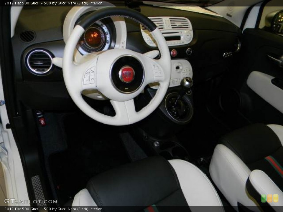 500 by Gucci Nero (Black) Interior Dashboard for the 2012 Fiat 500 Gucci #60190621
