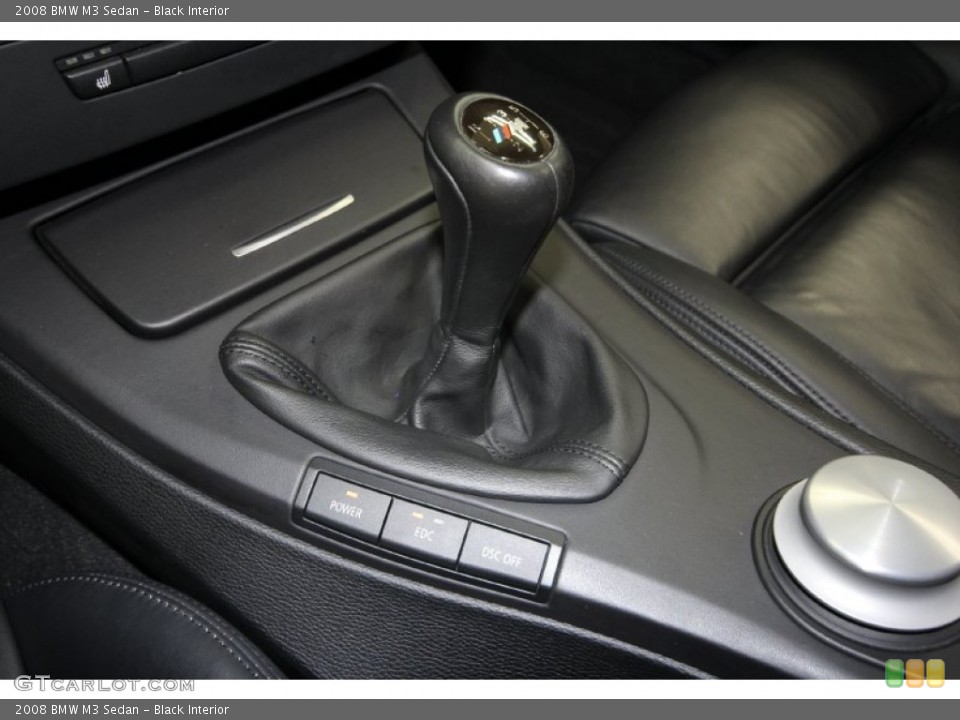 Black Interior Transmission for the 2008 BMW M3 Sedan #60190701