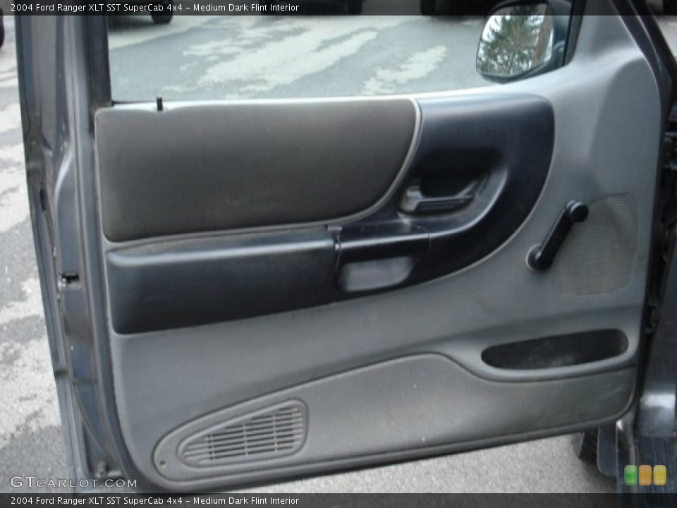 Medium Dark Flint Interior Door Panel for the 2004 Ford Ranger XLT SST SuperCab 4x4 #60190974