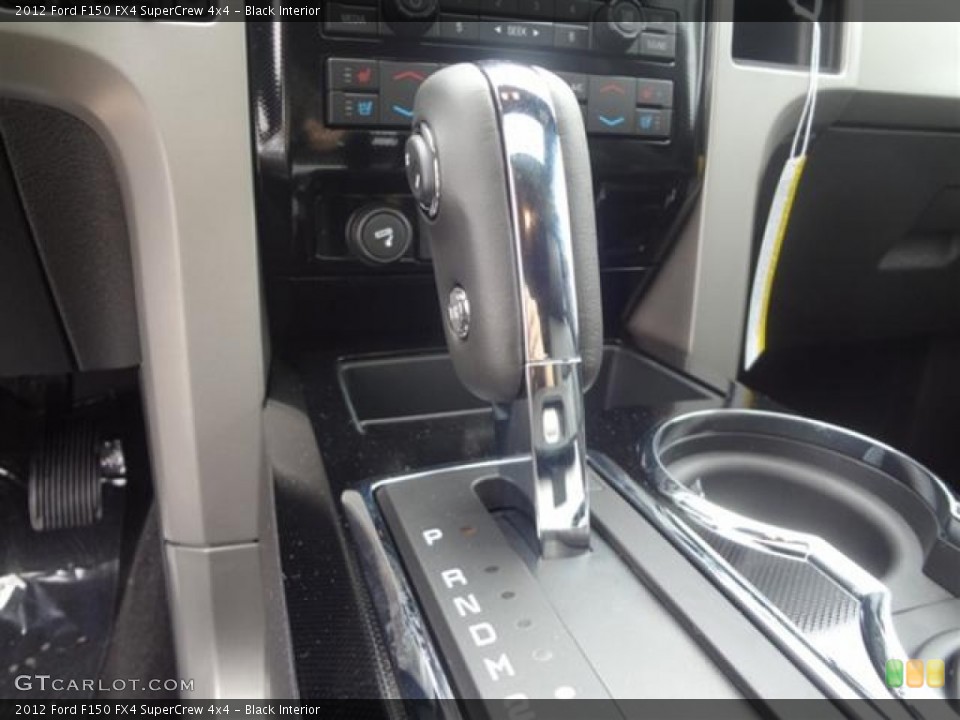 Black Interior Transmission for the 2012 Ford F150 FX4 SuperCrew 4x4 #60191301