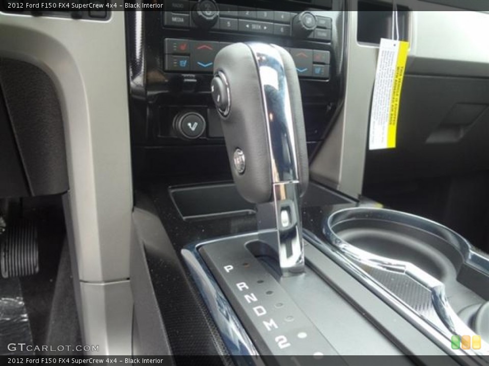 Black Interior Transmission for the 2012 Ford F150 FX4 SuperCrew 4x4 #60191808