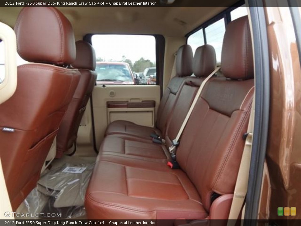 Chaparral Leather Interior Photo for the 2012 Ford F250 Super Duty King Ranch Crew Cab 4x4 #60193168