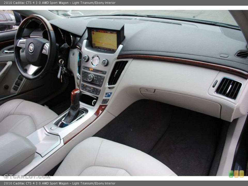 Light Titanium/Ebony Interior Dashboard for the 2010 Cadillac CTS 4 3.0 AWD Sport Wagon #60193355