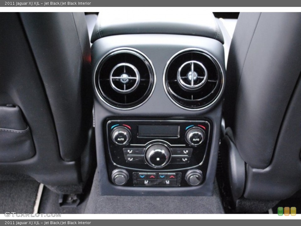 Jet Black/Jet Black Interior Controls for the 2011 Jaguar XJ XJL #60194065