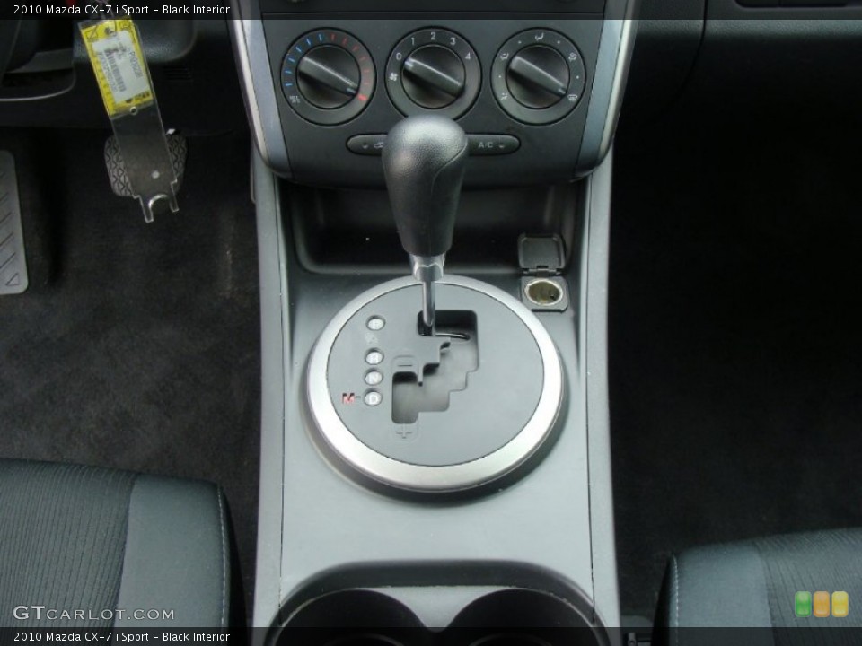 Black Interior Transmission for the 2010 Mazda CX-7 i Sport #60194125