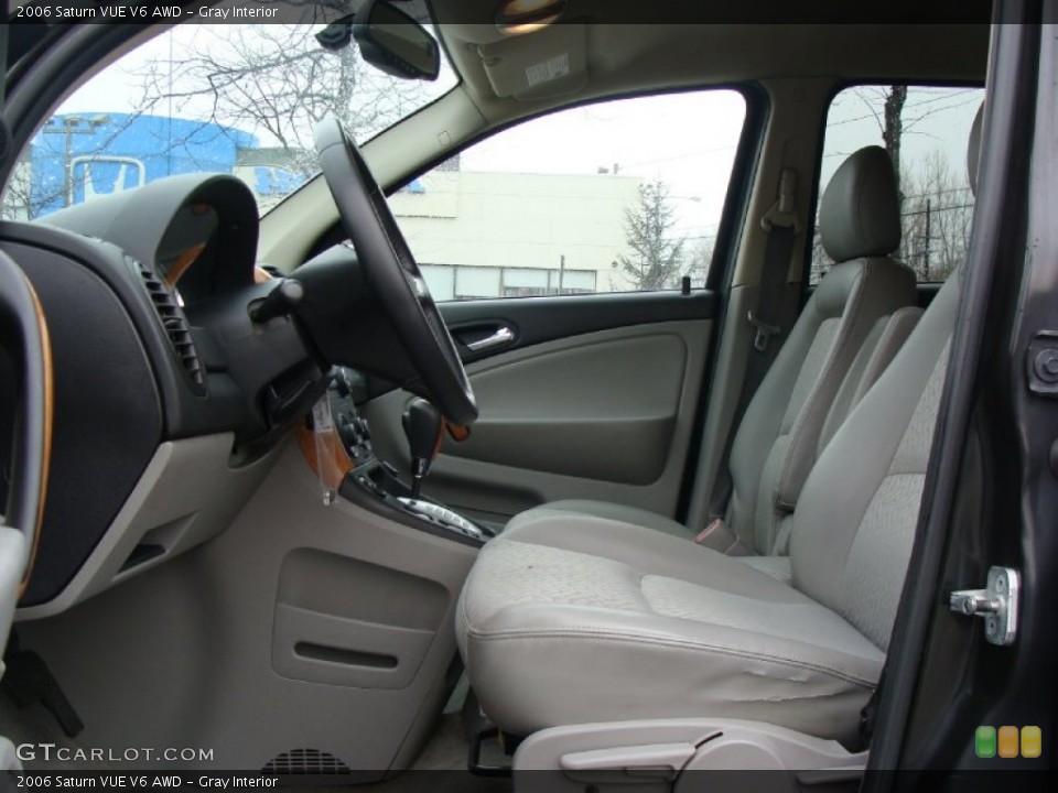 Gray Interior Photo for the 2006 Saturn VUE V6 AWD #60194567