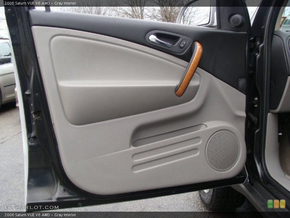 Gray Interior Door Panel for the 2006 Saturn VUE V6 AWD #60194575