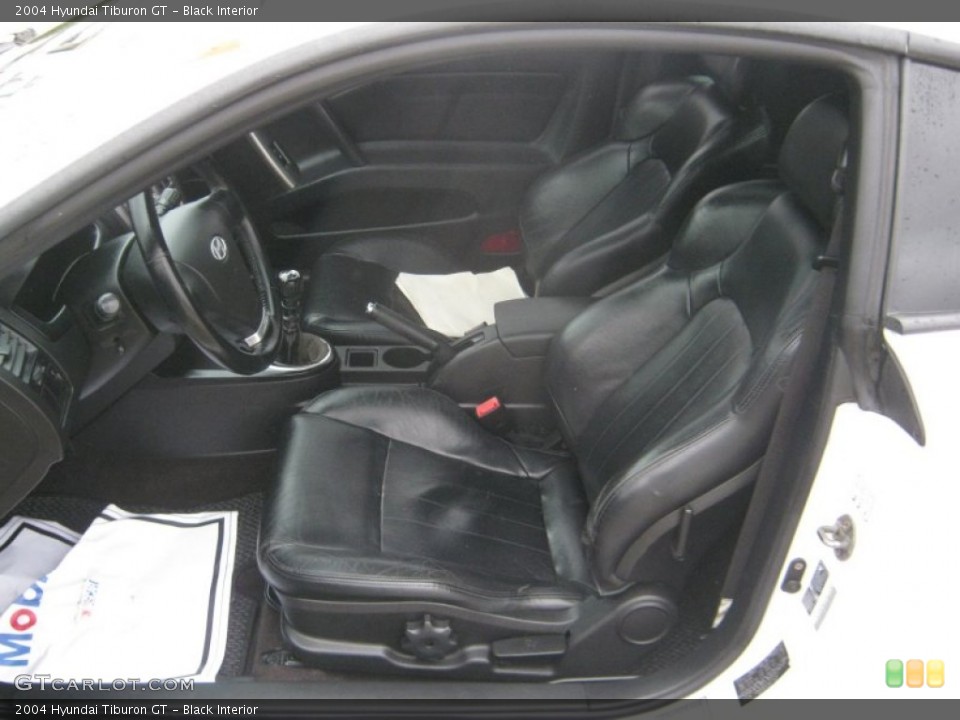 Black Interior Photo for the 2004 Hyundai Tiburon GT #60195486