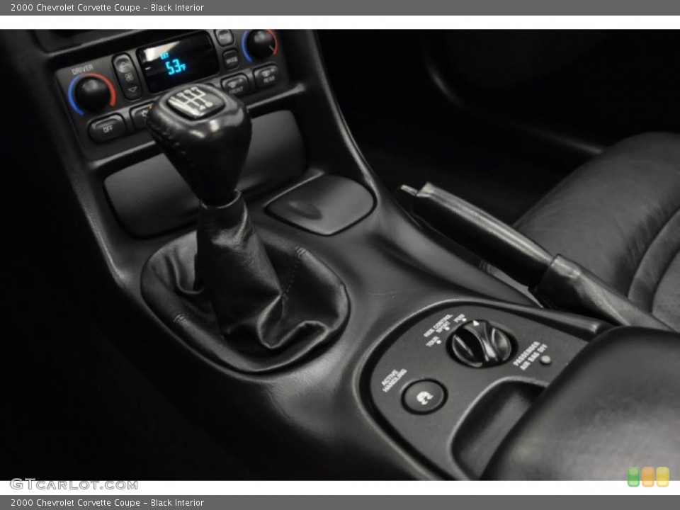 Black Interior Transmission for the 2000 Chevrolet Corvette Coupe #60195526