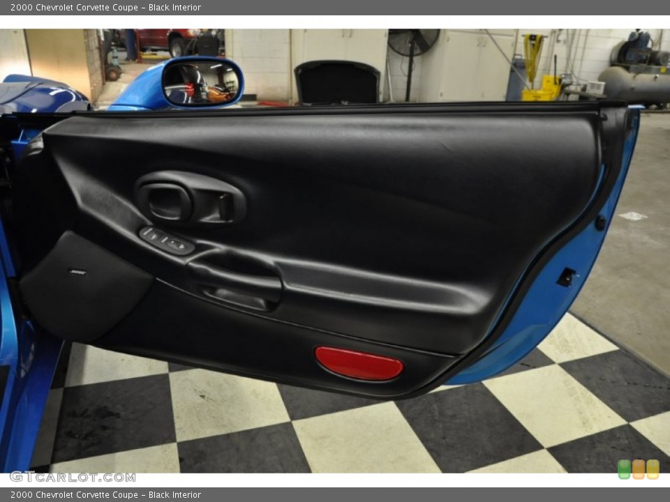 Black Interior Door Panel for the 2000 Chevrolet Corvette Coupe #60195618