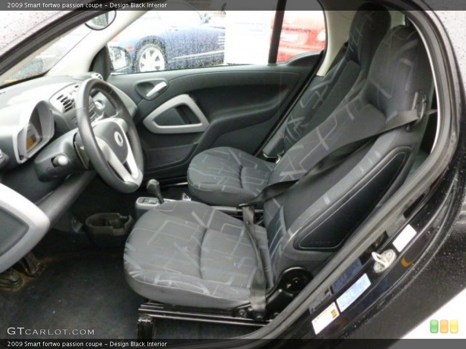 Design Black Interior Photo for the 2009 Smart fortwo passion coupe #60196355